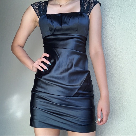 Black Event Dress - Picture 2 of 7